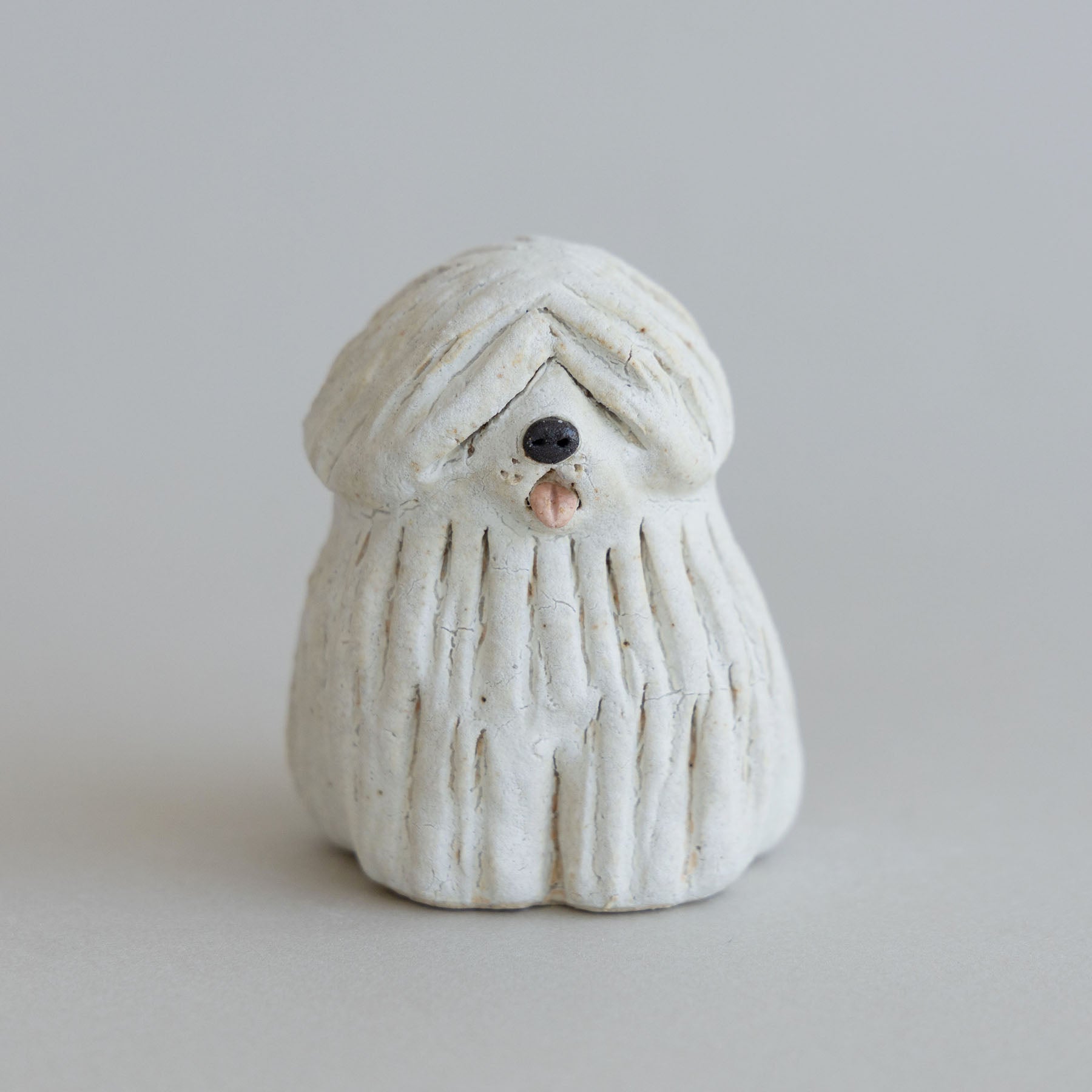 幸生窯 陶器 置物 幸生窯 陶のオブジェ／犬｜オブジェ・ぬいぐるみ｜オルネ ド