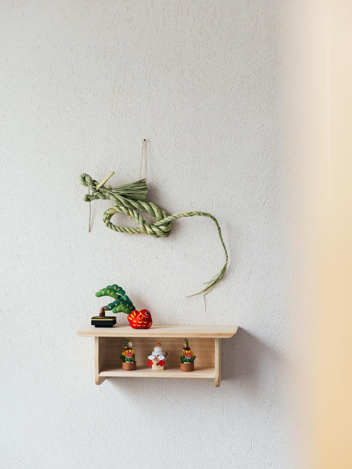 INAKEN わら飾り（通年用）／躍龍（小）