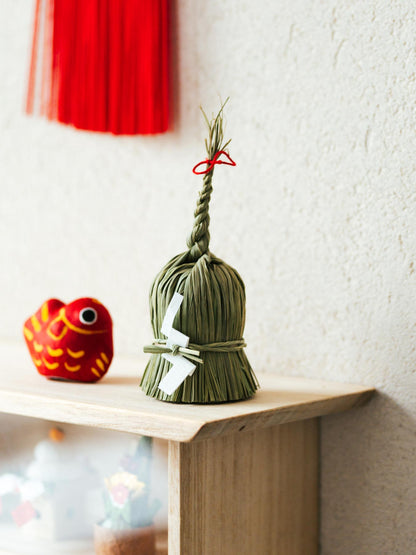 INAKEN わら飾り（通年用）／福鈴飾り（中）