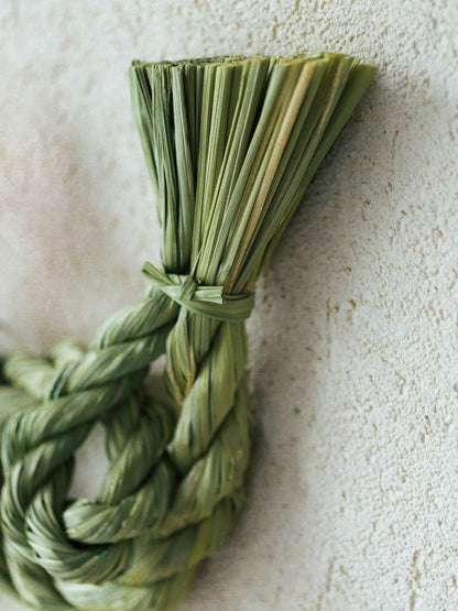 INAKEN しめ飾り（通年用）稲わら飾り／福双鯛