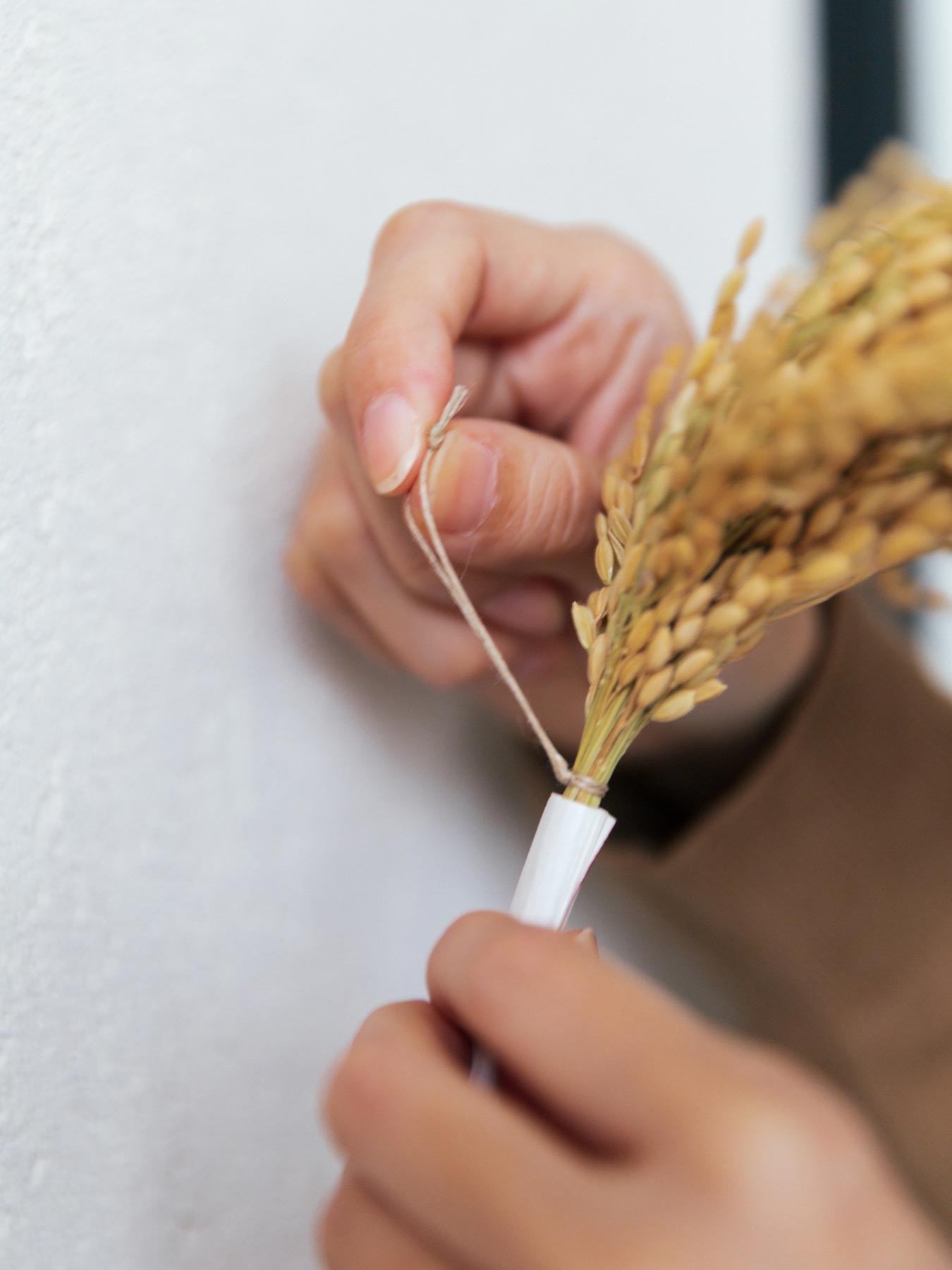 INAKEN しめ飾り（通年用）稲穂飾り／みのり結び