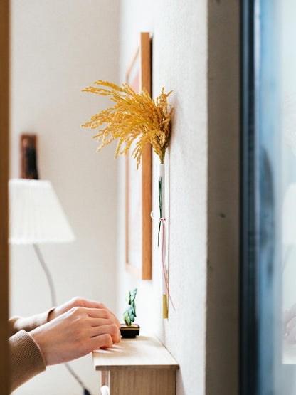 INAKEN しめ飾り（通年用）稲穂飾り／みのり結び