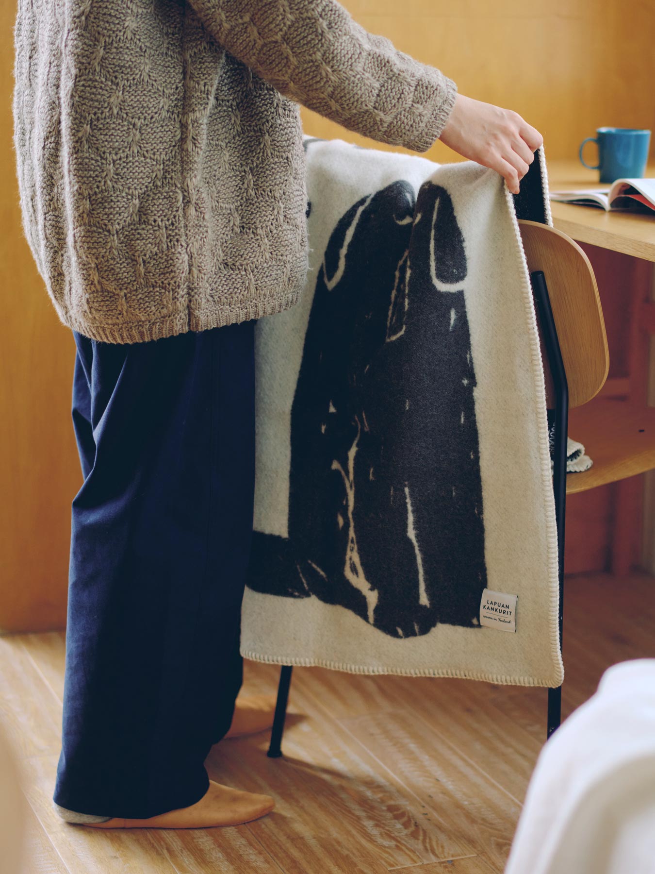 LAPUAN KANKURIT ウールブランケット KOIRAPUISTO（ドッグ）｜ベッド