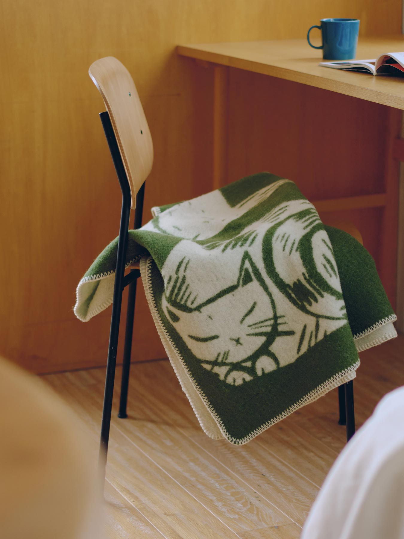 LAPUAN KANKURIT ウールブランケット KISSANPÄIVÄT（キャット