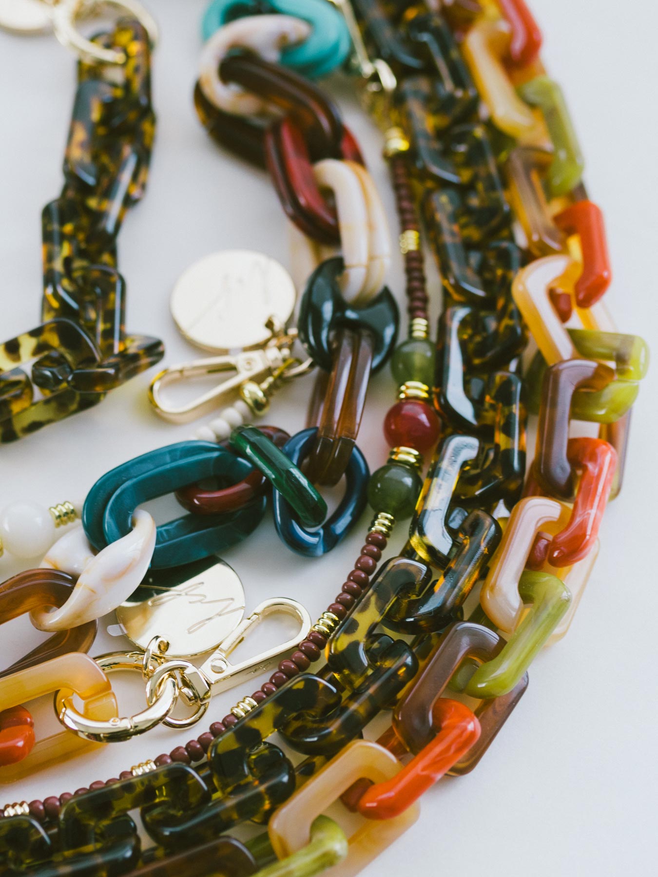 La Coque Francaise チェーンモバイルストラップ（40cm）