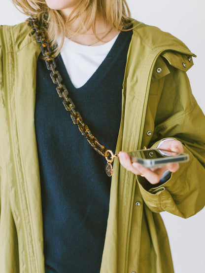 La Coque Francaise チェーンモバイルストラップ（120cm）