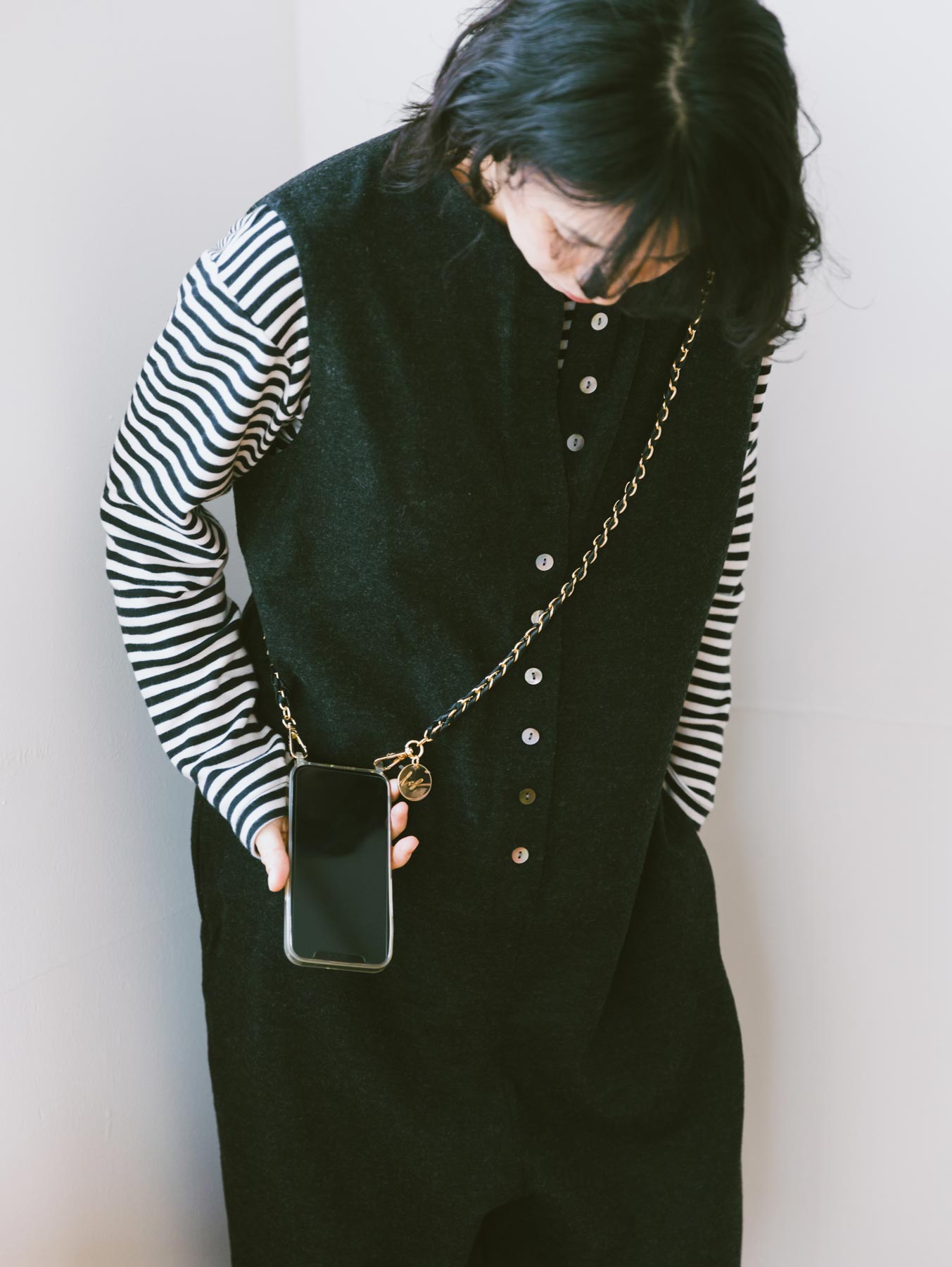 La Coque Francaise チェーンモバイルストラップ（120cm）