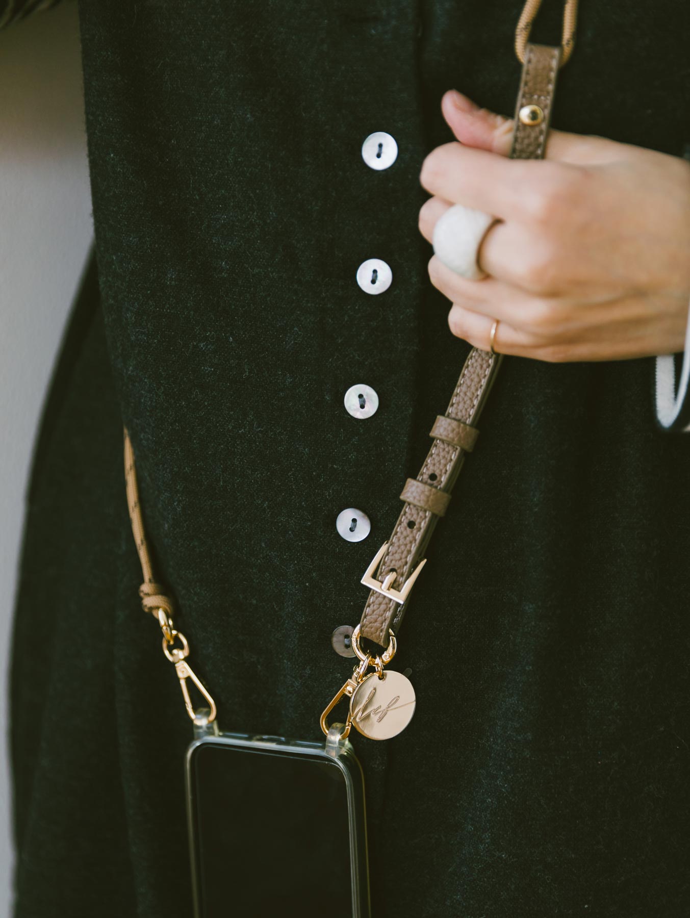 La Coque Francaise チェーンモバイルストラップ（120cm）