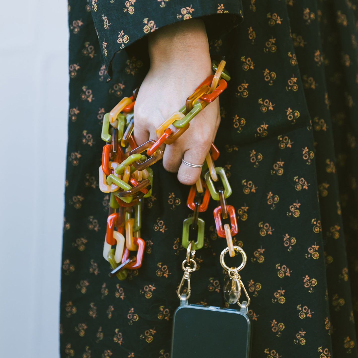 La Coque Francaise チェーンモバイルストラップ（120cm）