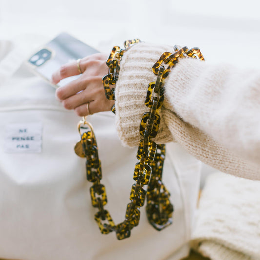 La Coque Francaise チェーンモバイルストラップ（120cm）