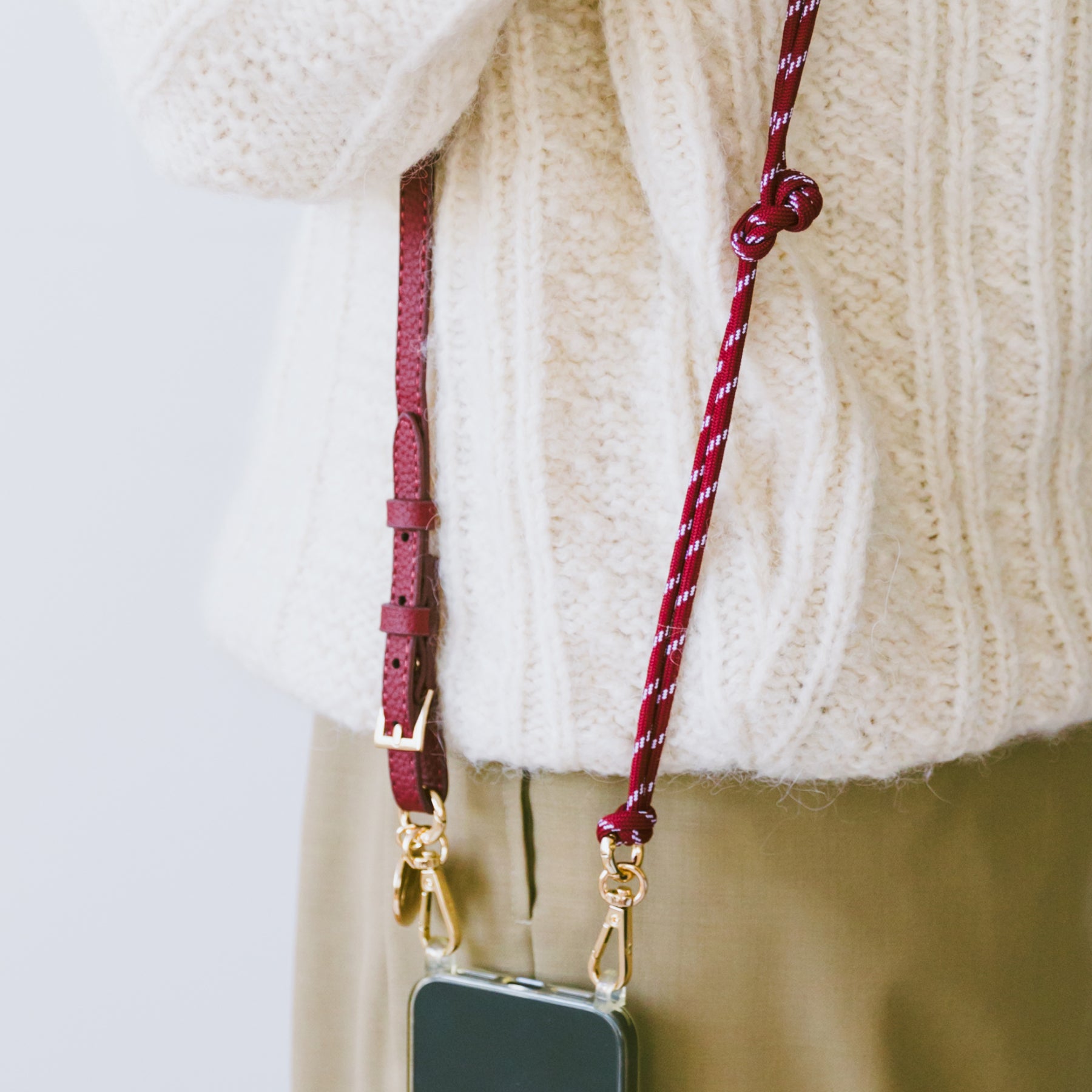 La Coque Francaise チェーンモバイルストラップ（120cm