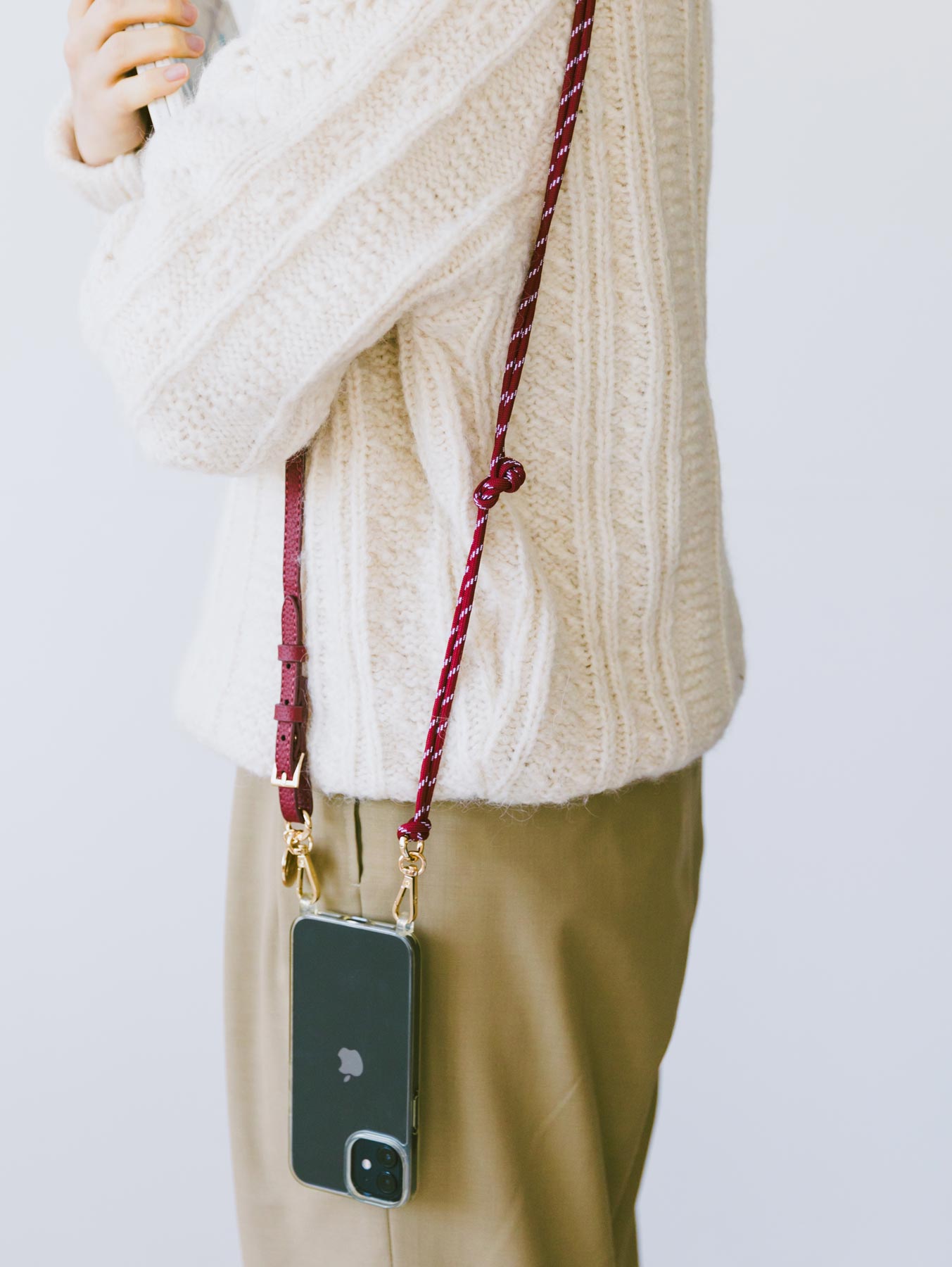 La Coque Francaise チェーンモバイルストラップ（120cm