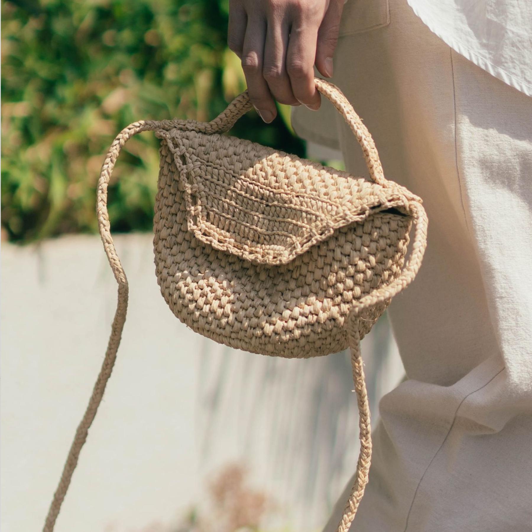 LIMAIA PARIS ショルダー付きラフィアバッグ（別注）｜バッグ｜オルネ
