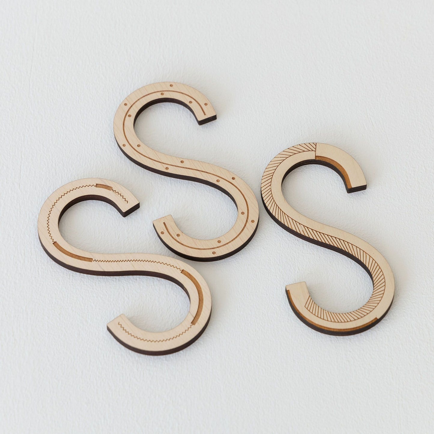 S hook Box Set（S字フック 3個セット）