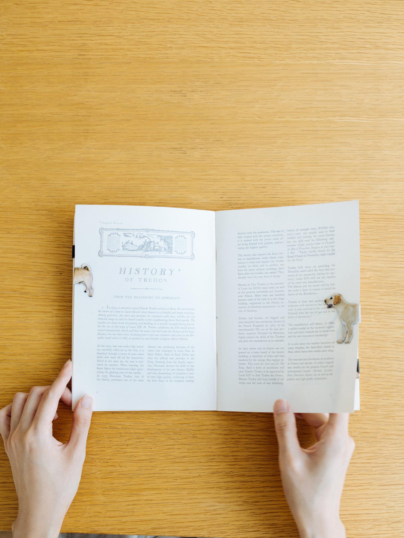 MAGNETIC DOG BOOKMARKS（ブックマーク4個セット）｜文具