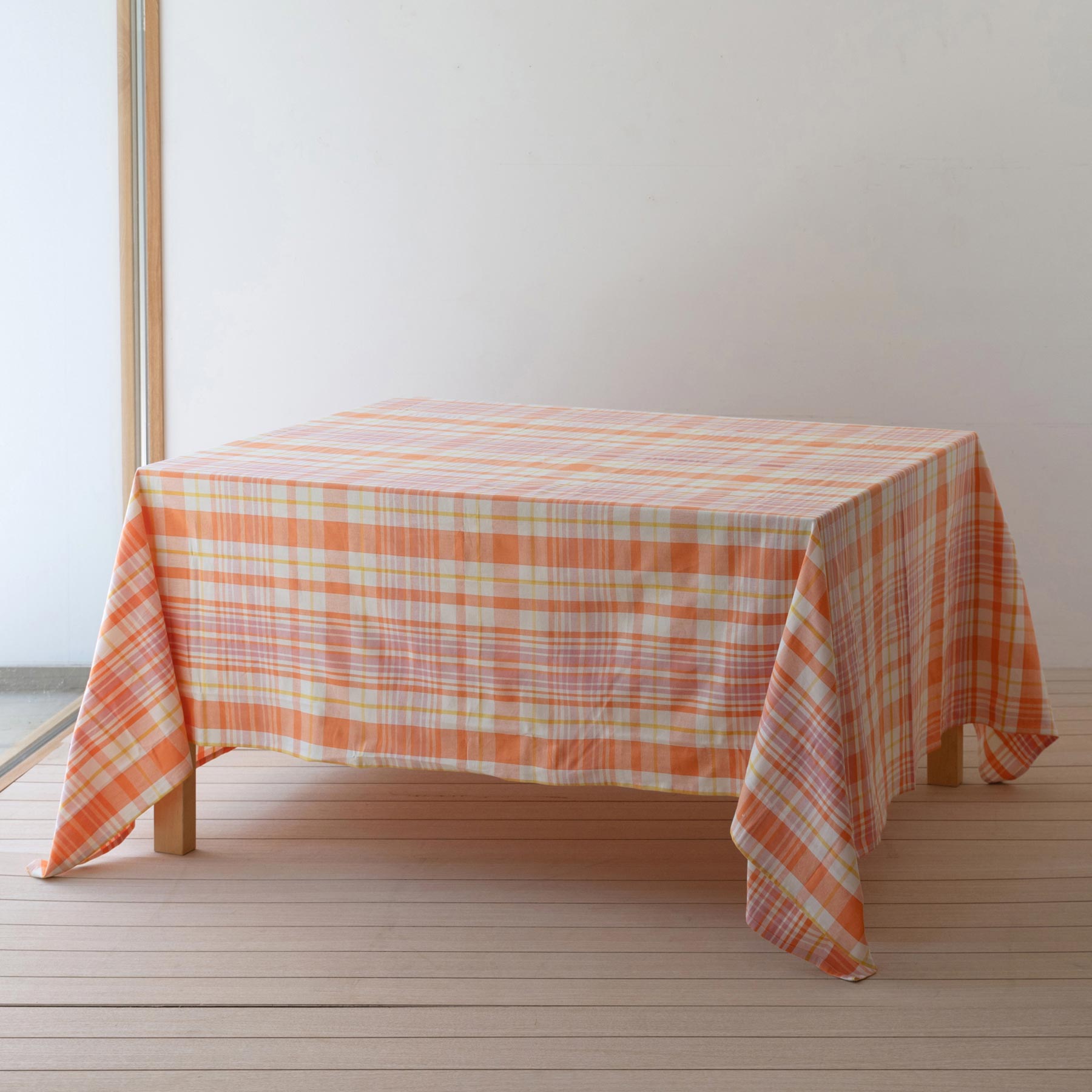 HERMES オレンジ リネン ランチョンマット HERMES オレンジ リネン ランチョンマット HERMES オレンジ リネン