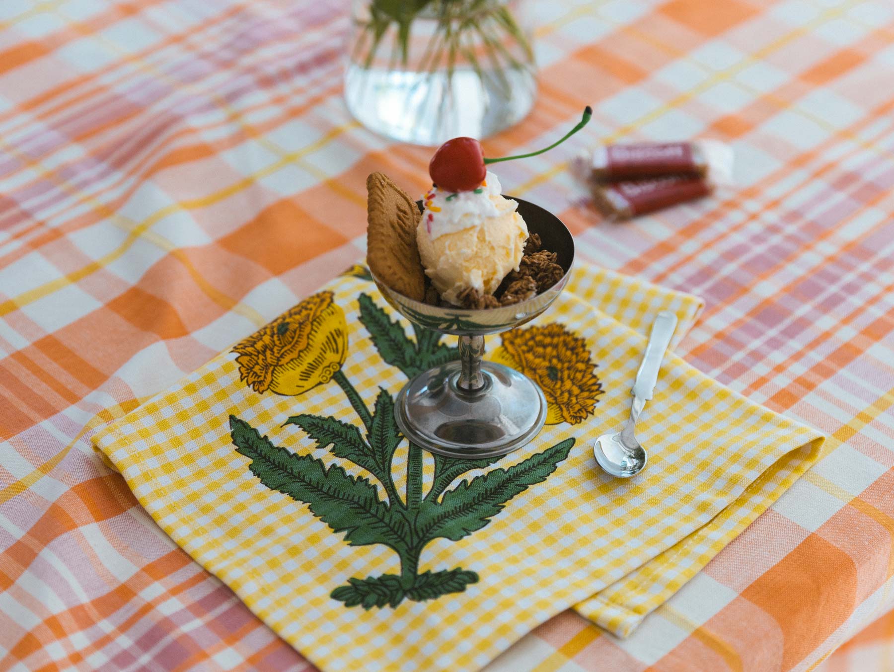 Maison Dînette ナプキン（2枚セット）｜エプロン・クロス｜オルネ ド