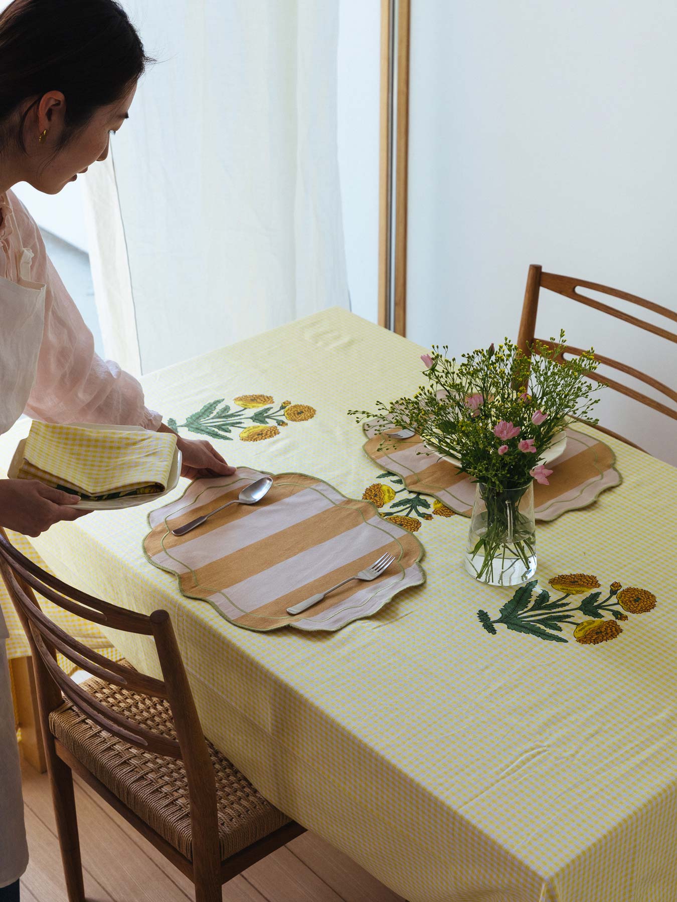 Maison Dînette プレースマット（2枚セット）｜コースター・マット