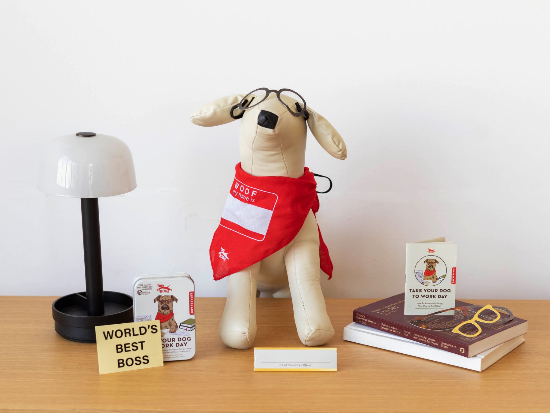 犬雑貨・オーナーズグッズ day KOBE TAKE YOUR DOG TO WORK DAY KIT（犬のお仕事キット）｜文具
