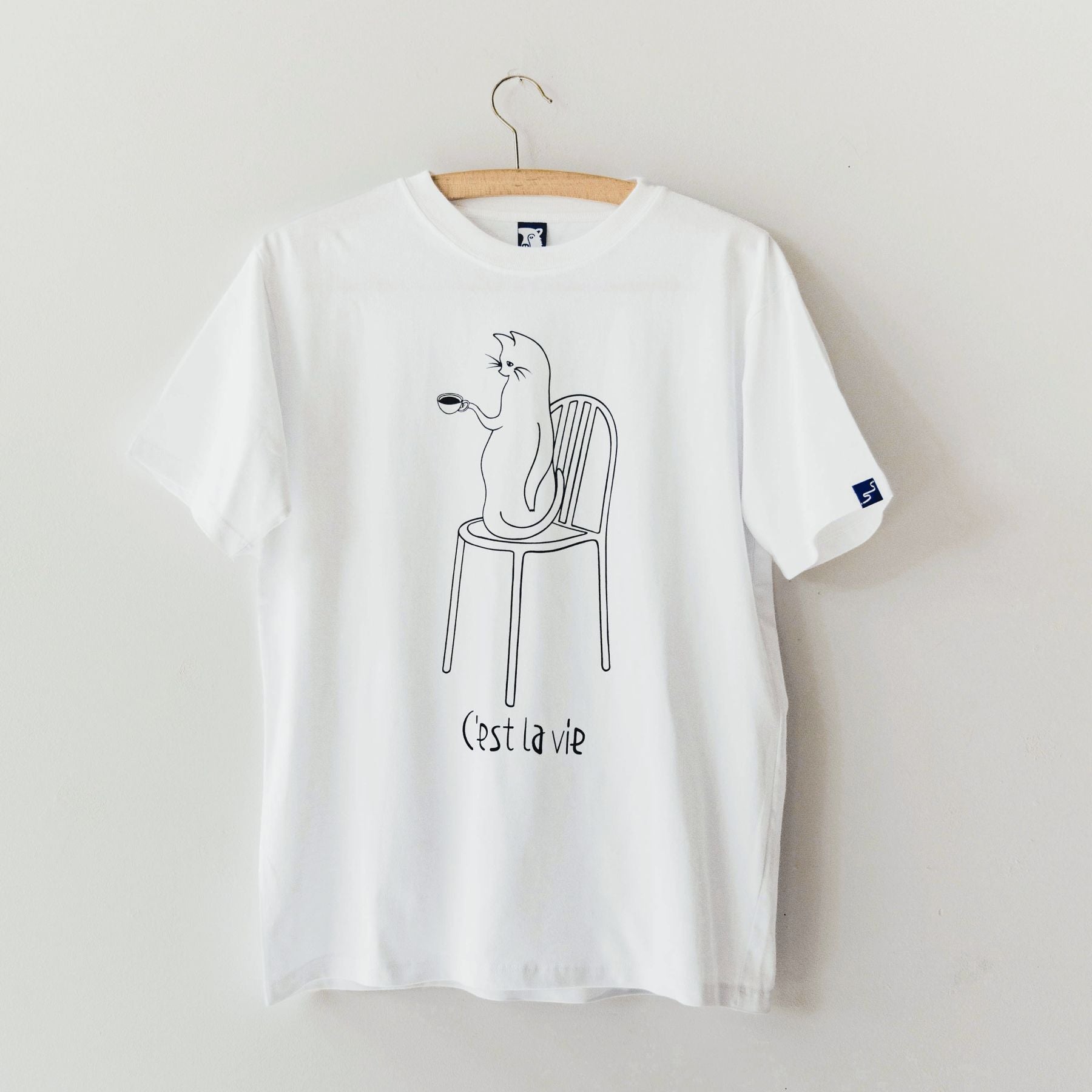 LA VIE EST AVENTURE フレンチプリントTシャツ｜洋服｜オルネ ド