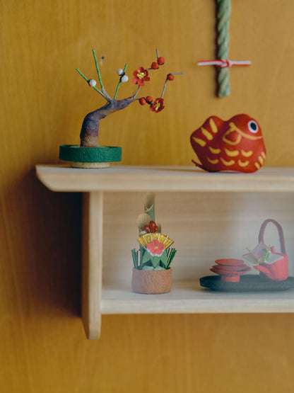 オリジナル・桐のディスプレイ棚（神棚）