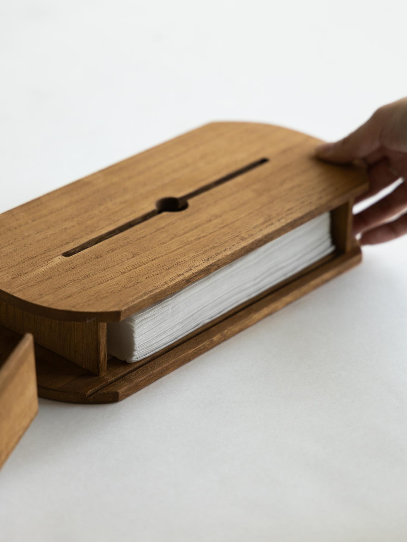 オリジナル・桐のティッシュボックス｜掃除用品・ゴミ箱｜オルネ ド