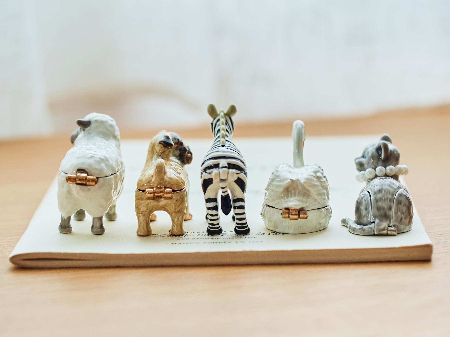 Meander 小物入れ／動物シリーズ｜オブジェ・ぬいぐるみ｜オルネ ド