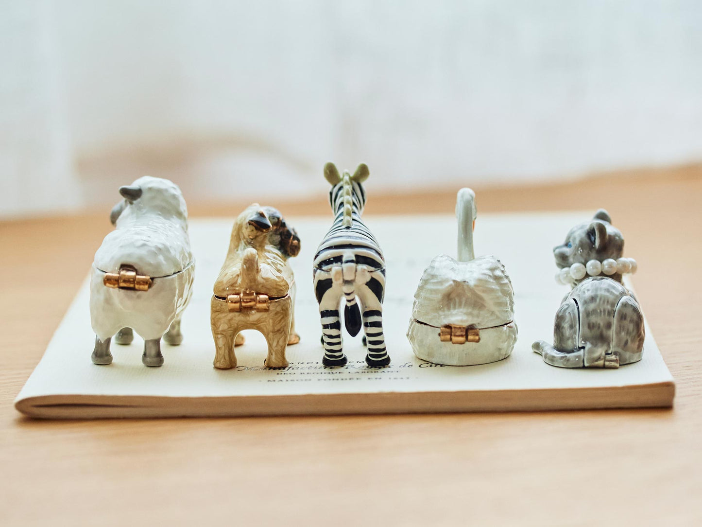 Meander 小物入れ／動物シリーズ