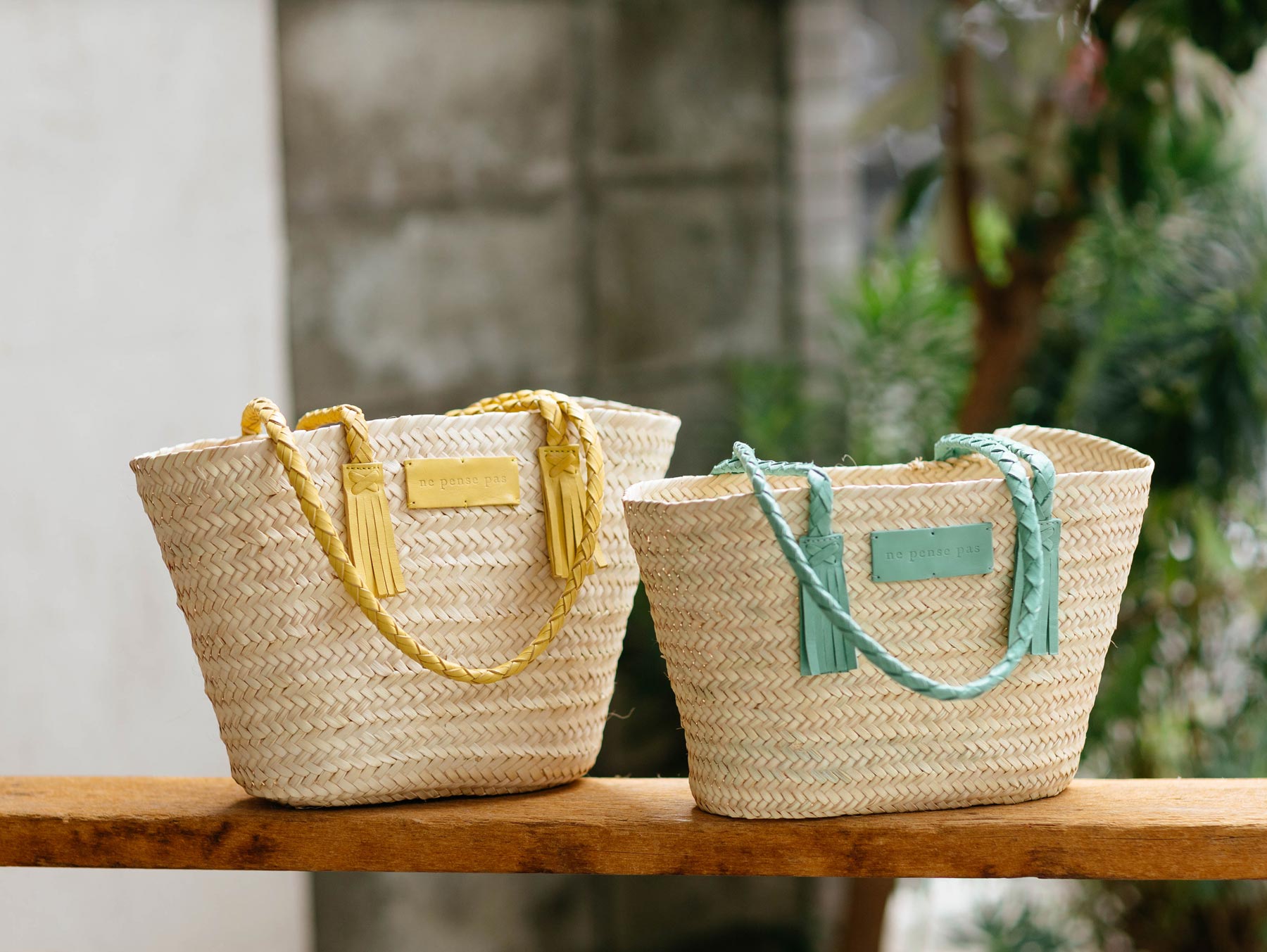 ne pense pas モロッコカゴバッグ｜バッグ｜オルネ ド フォイユ公式