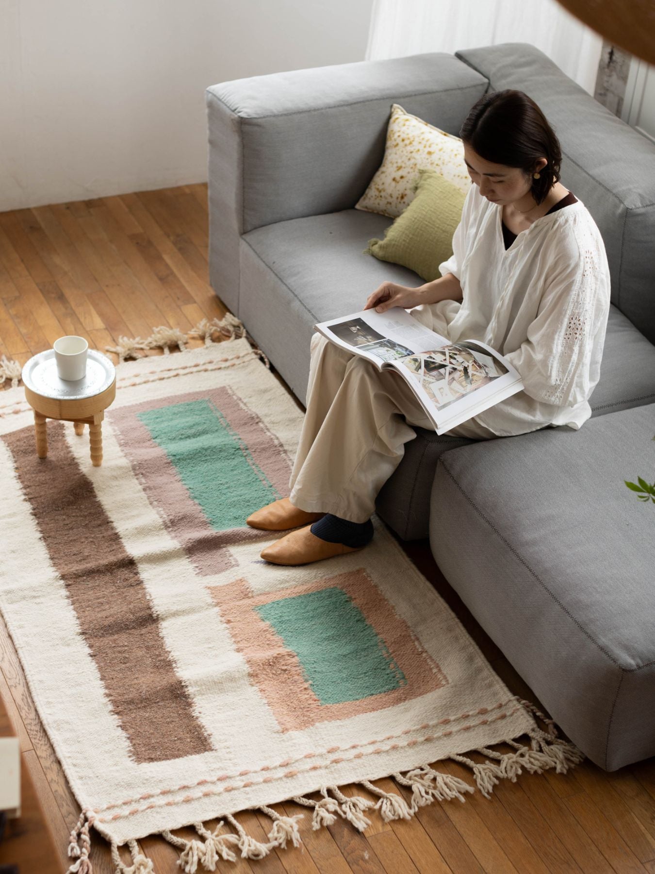 モロッコのキリムラグ