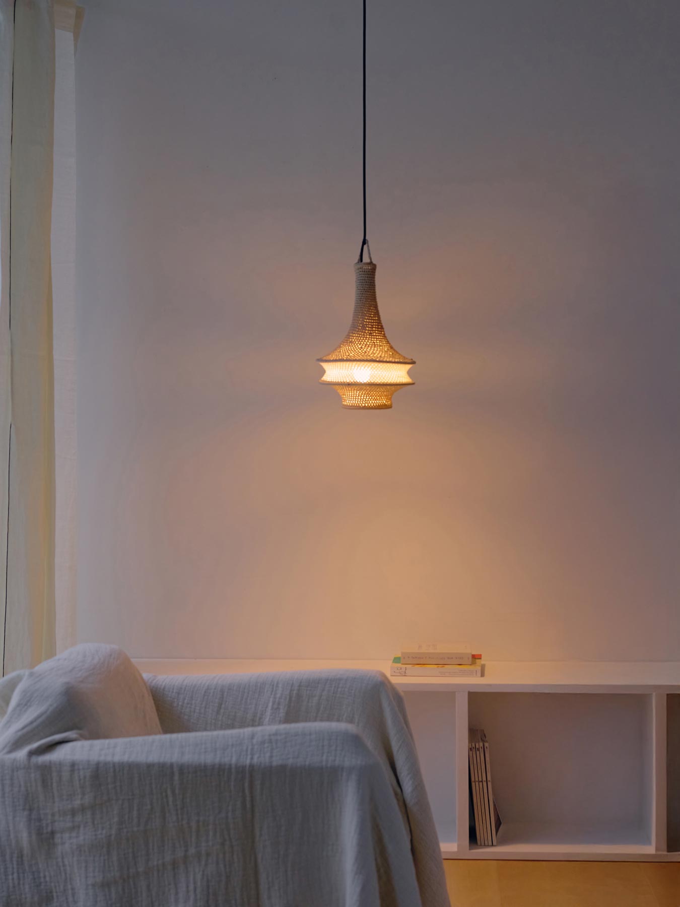 モロッコ・ニットランプ Kroush／バイカラー｜ペンダントランプ