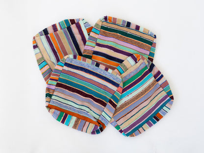 P：個体差（柄の出方）の例