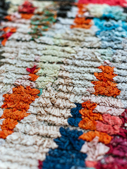 モロッコヴィンテージラグ・ボシャルウィット／F