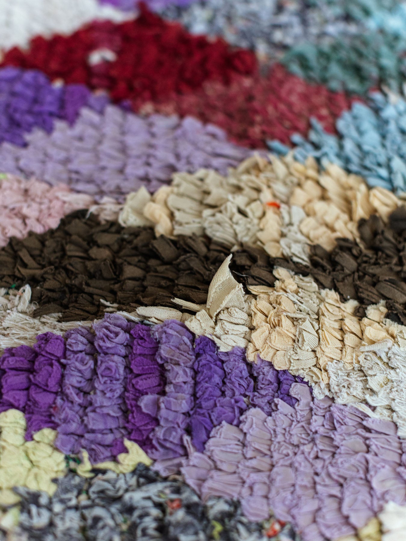 モロッコヴィンテージラグ・ボシャルウィット／F