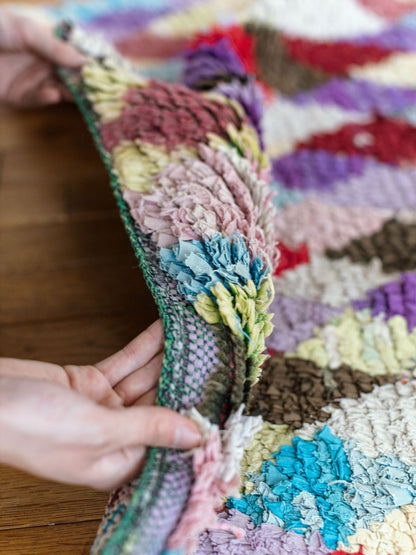 モロッコヴィンテージラグ・ボシャルウィット／F