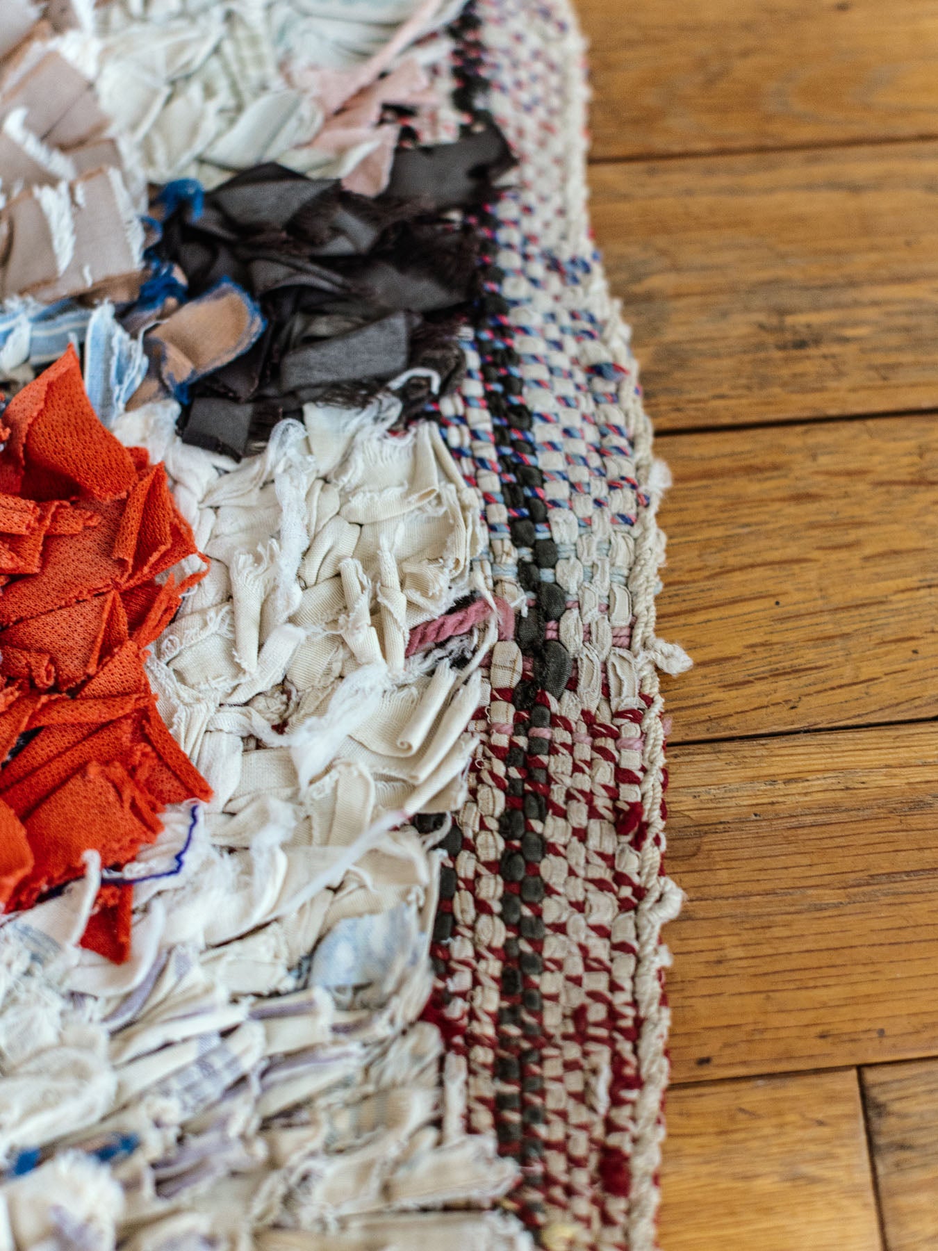 モロッコヴィンテージラグ・ボシャルウィット／G｜オルネ ド フォイユ