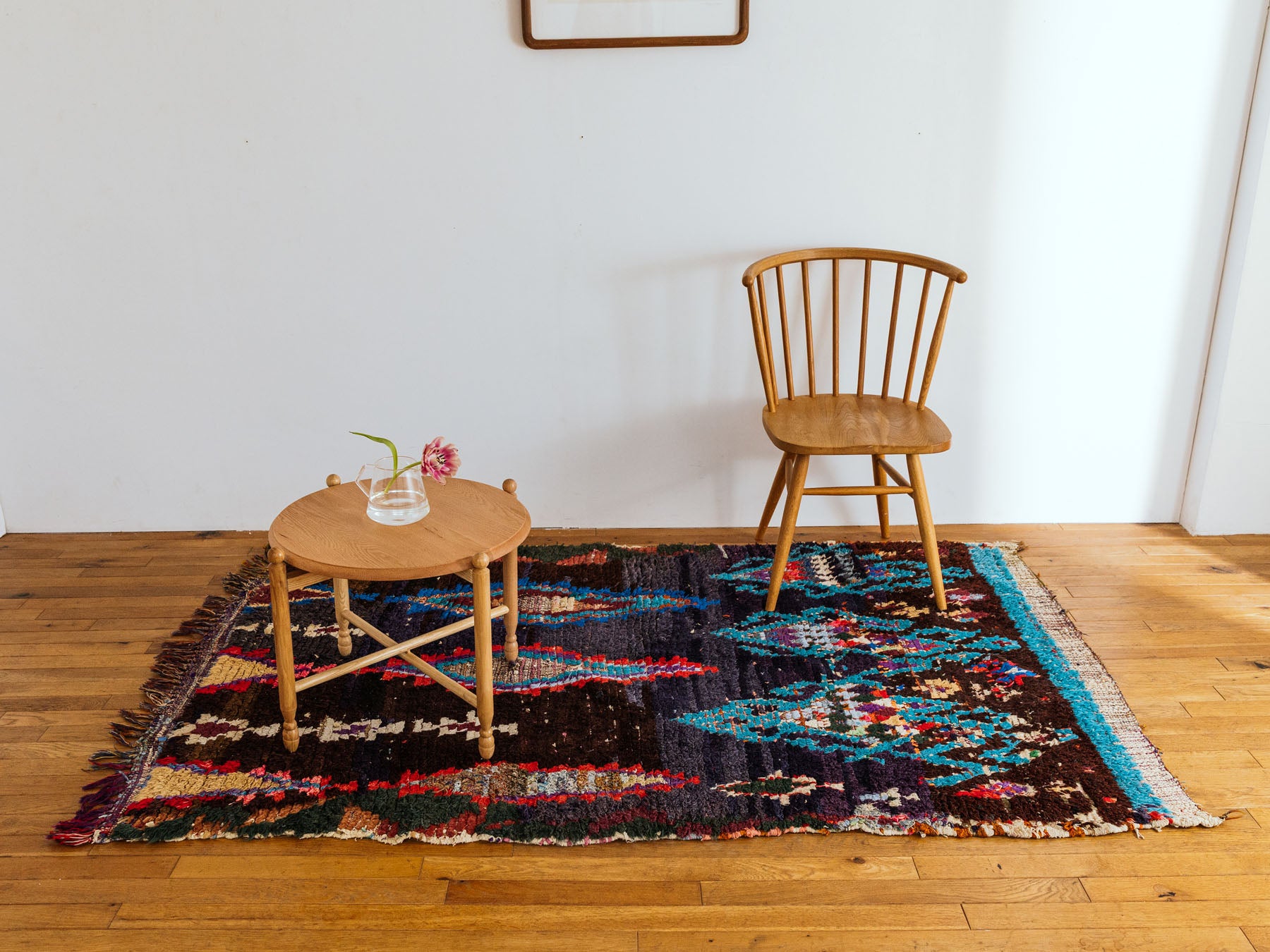 T*a様 モロッコ ヴィンテージラグ ブジャド 。オルネ ド フォイユで