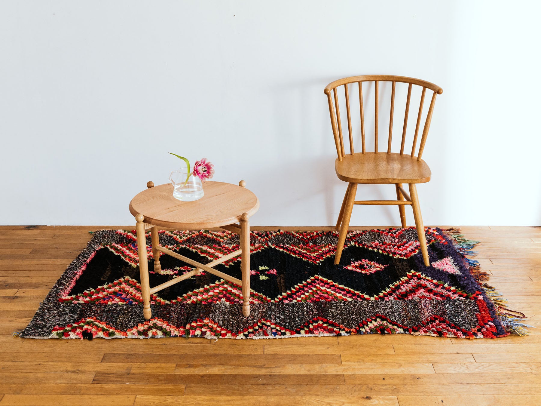 クリスマス限定価格‼️モロッコラグボシャルウィットヴィンテージラグ