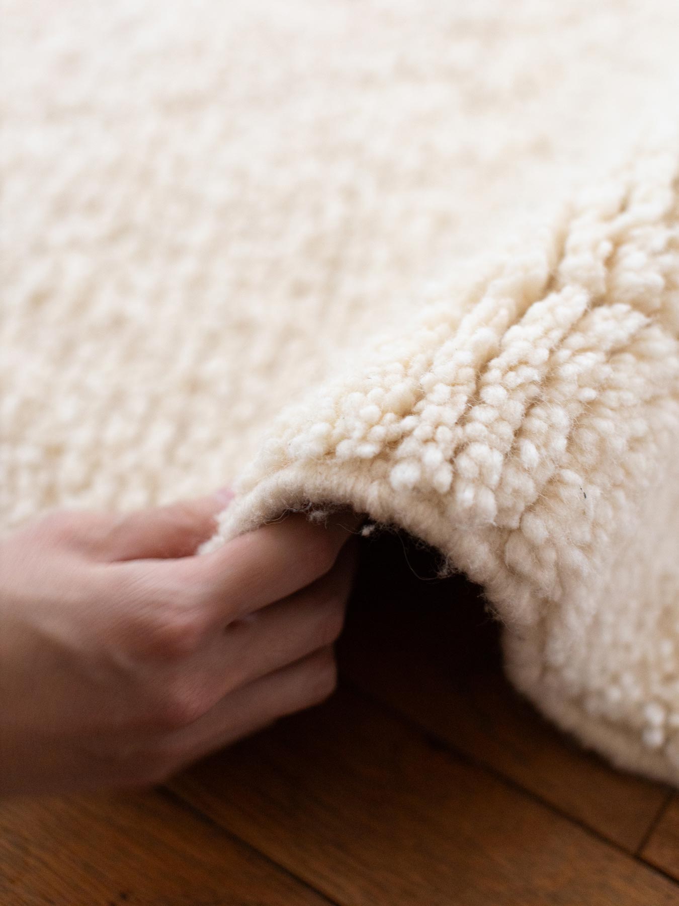 モロッコラグ ベニワレン ラグ オルネドフォイユ モロッコラグ