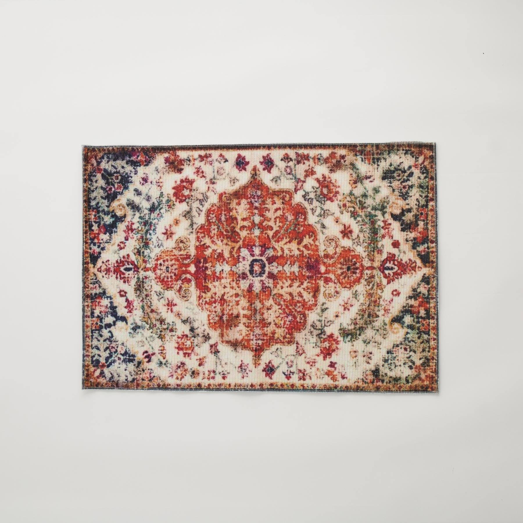 ヴィンテージラグ6匹の猫デザイン イタリア製