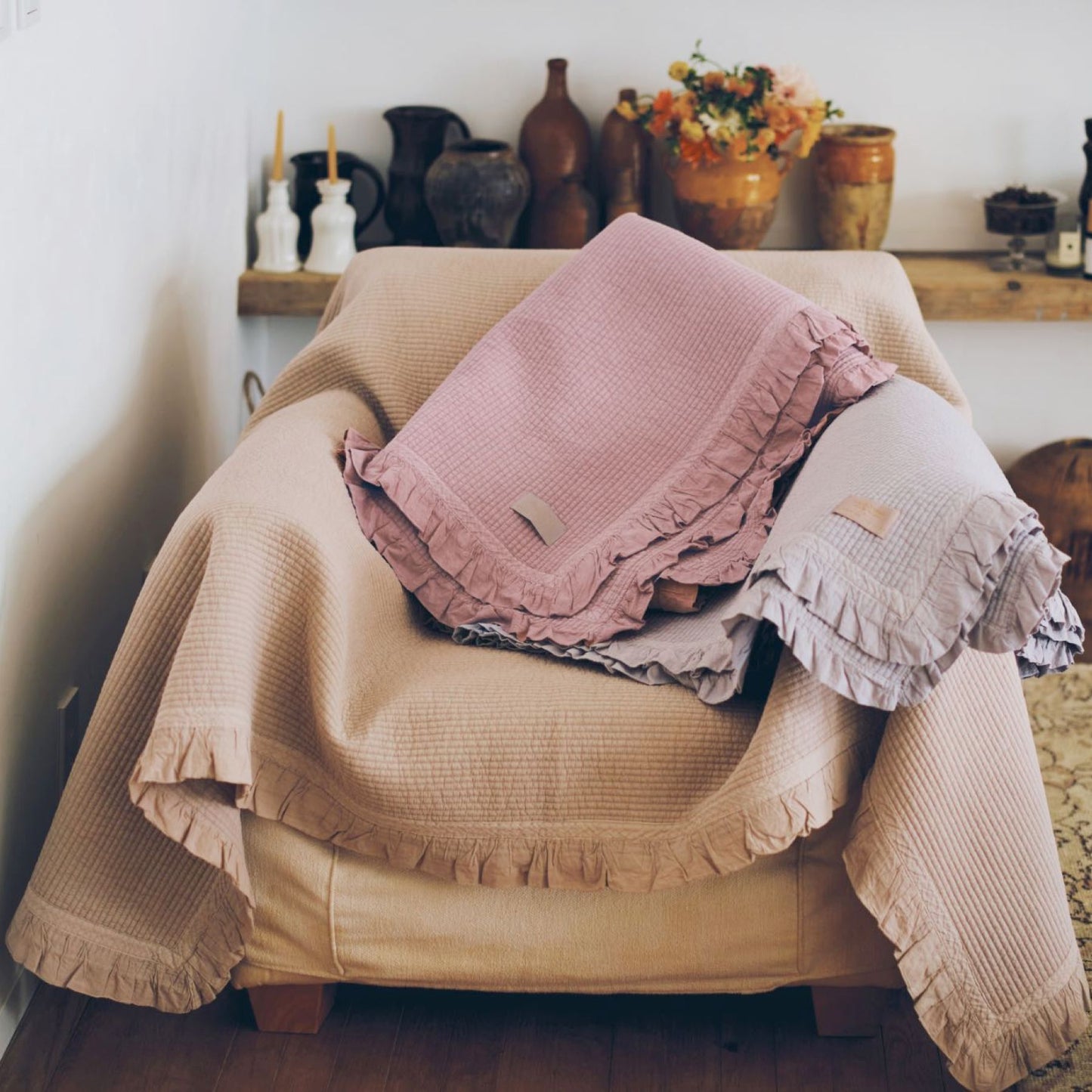 HUG Ō WäR × Orné de Feuilles イブルマルチカバー