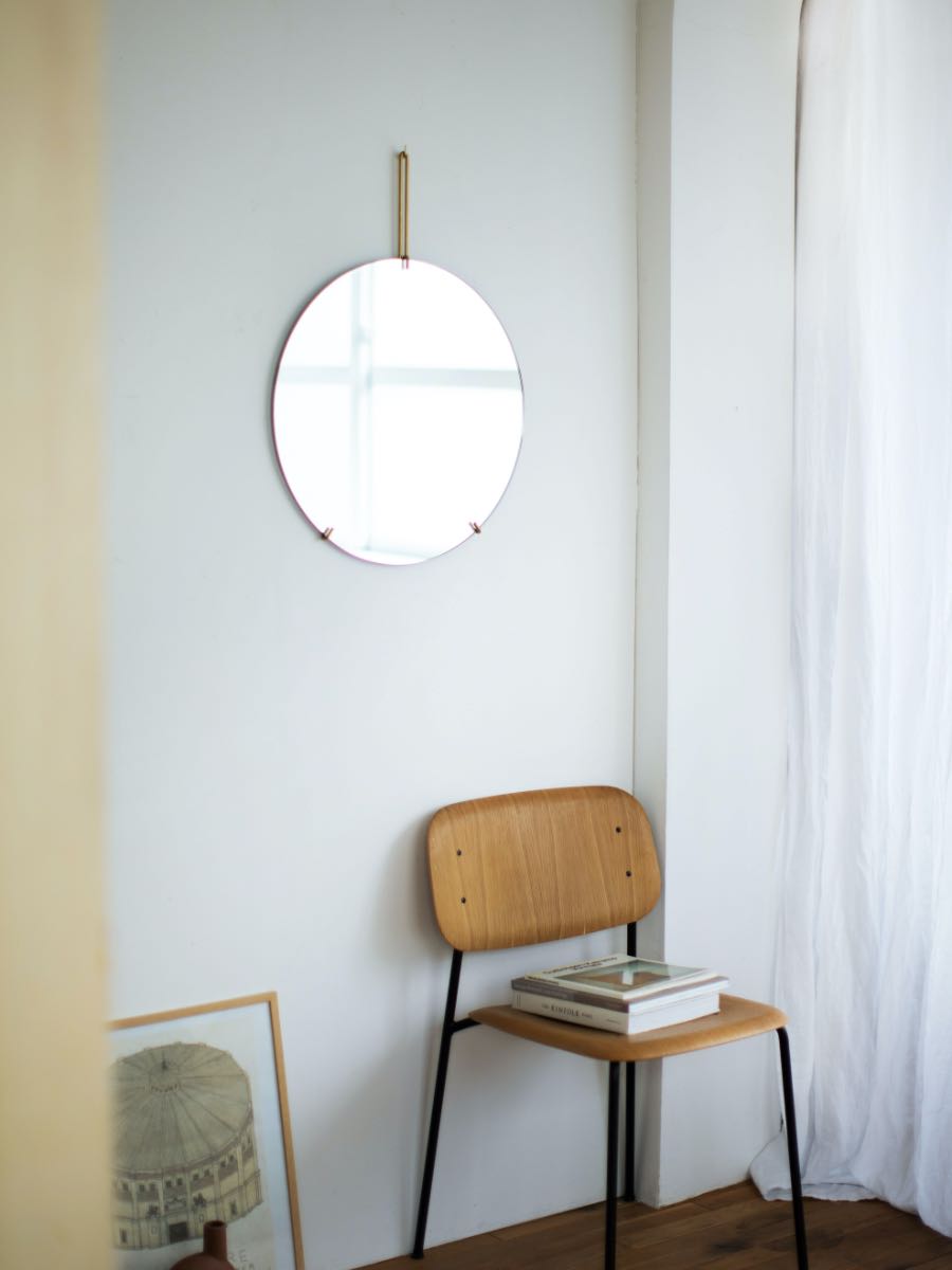 MOEBE WALL MIRROR／ブラス 50cm