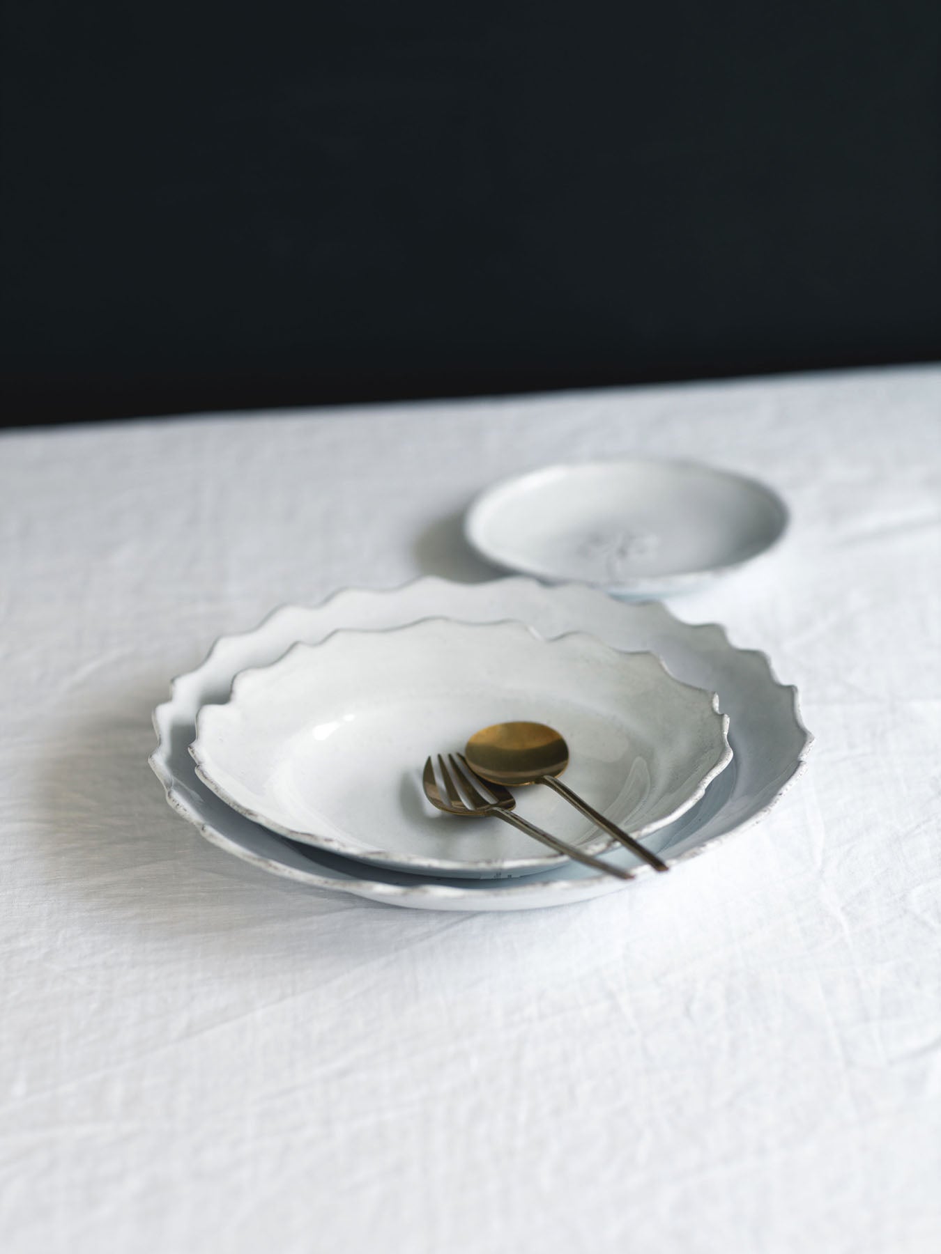Astier de Villatte スーププレート 20cm／Emilie
