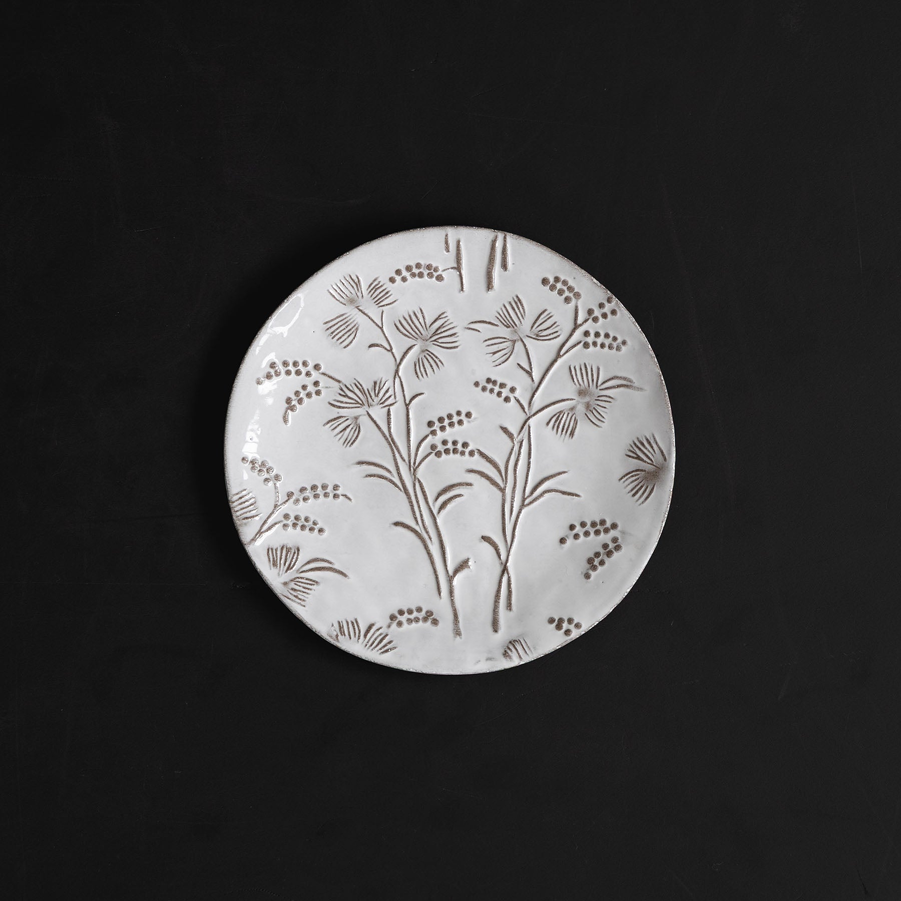 Astier de Villatte プレート 19cm／Robinson