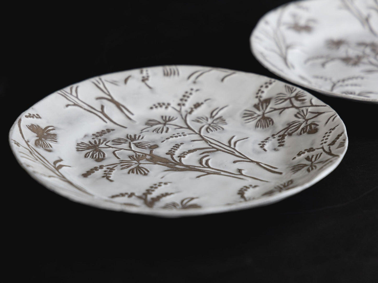Astier de Villatte プレート 26cm／Robinson