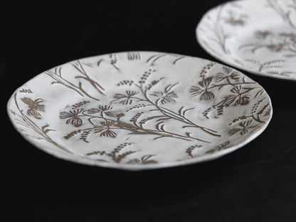 Astier de Villatte プレート 26cm／Robinson