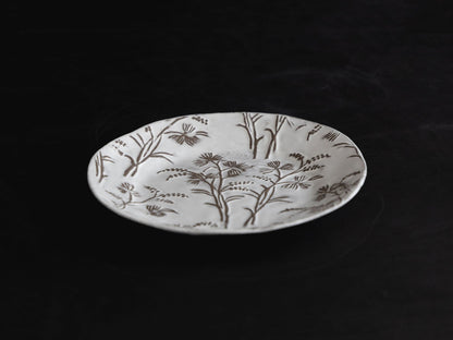 Astier de Villatte プレート 26cm／Robinson