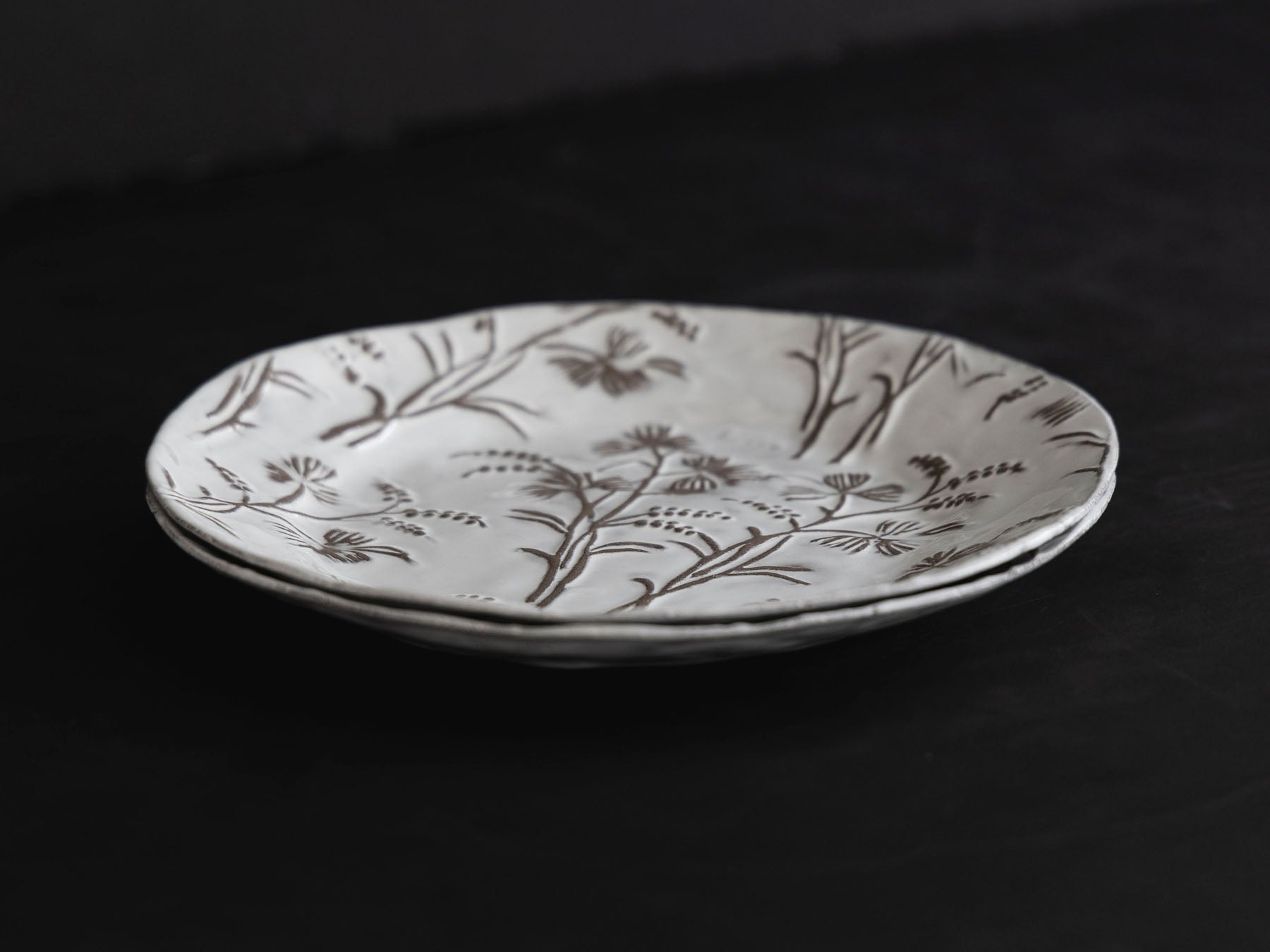 アスティエ　ロビンソン　ディナープレート Astier de Villatte プレート 26cm／Robinson｜皿・器｜オルネ ド