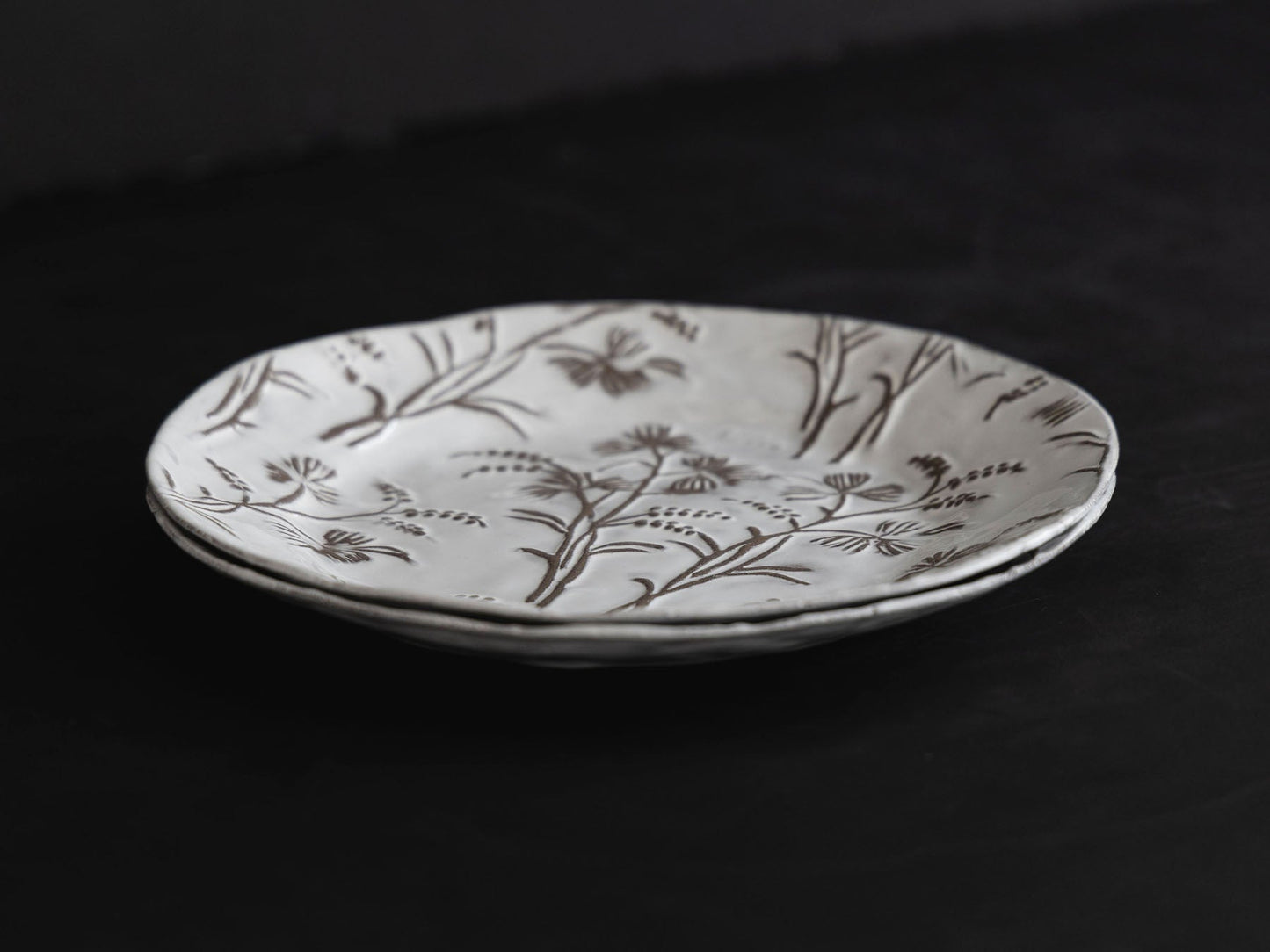 Astier de Villatte プレート 26cm／Robinson