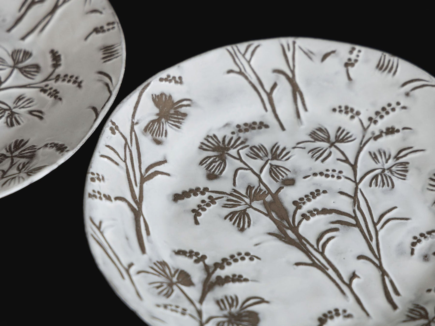 Astier de Villatte プレート 26cm／Robinson